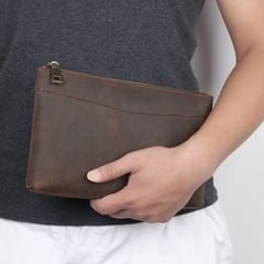 Clutch cầm tay da bò đa năng - 1401866