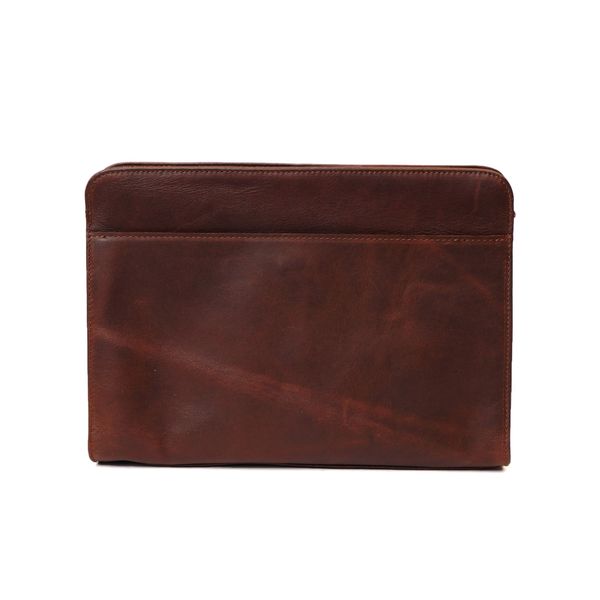 Clutch cầm tay da thật đa năng - Nâu 1730238