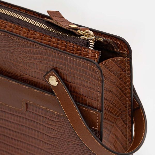 Clutch cầm tay da bò vân Kỳ Đà - 810205