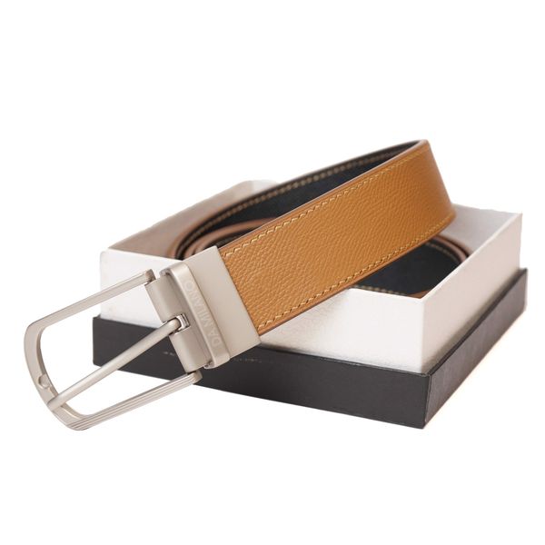 Dây lưng hai mặt đan tay thủ công Nâu vàng - 141930