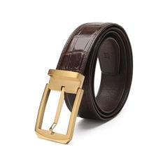 Thắt lưng Cá Sấu khóa cài cao cấp bản 3.8 - 2925664