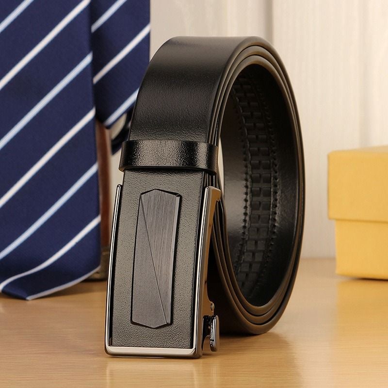 Thắt lưng da bò công sở khóa tự động - 3013523
