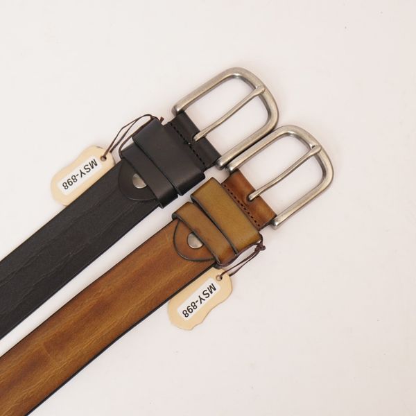 Thắt lưng da sáp bản 3.7 bền đẹp - 898