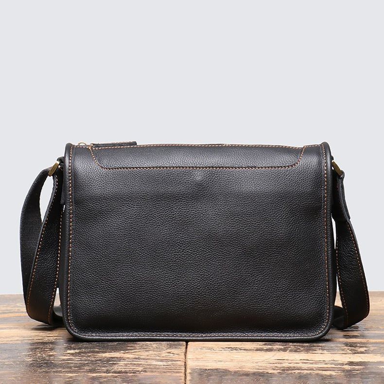 Túi đeo chéo dáng ngang của nam da bò thật - 3851713