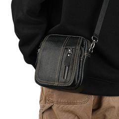 Túi đeo chéo, đeo hông mini da bò nhỏ gọn - 4789220