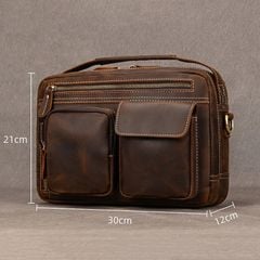 Túi đeo chéo, xách tay da sáp bền bỉ - 4714199