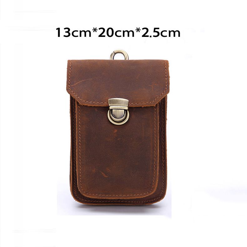 Túi đeo hông da sáp cỡ lớn - 2173014