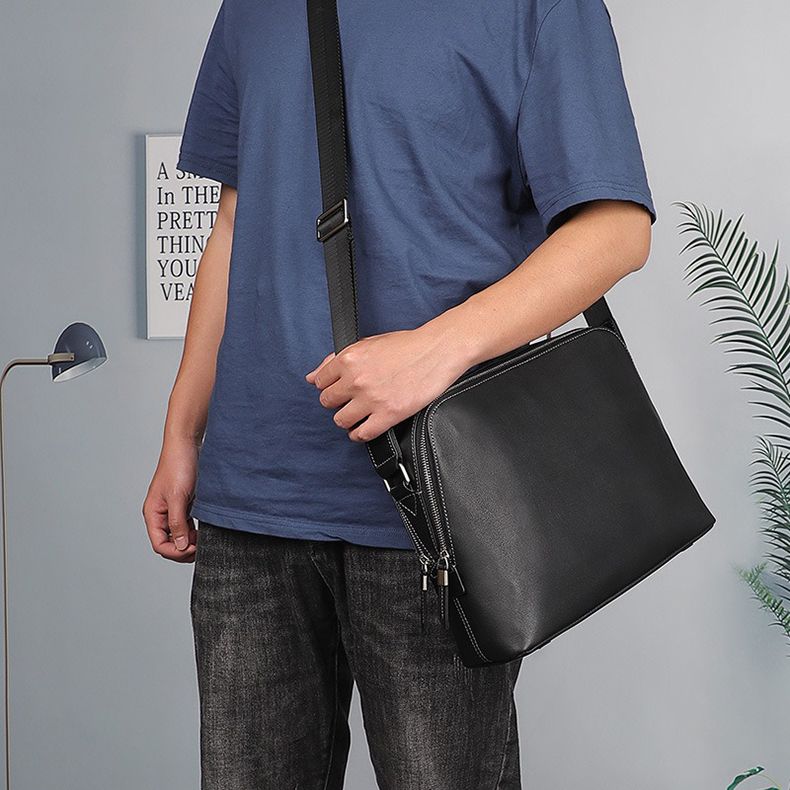 Túi đeo nam da bò phong cách doanh nhân - 3944076