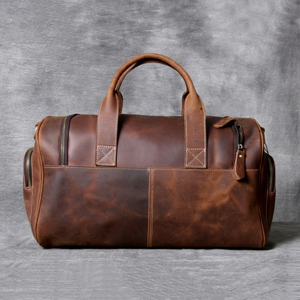 Túi xách du lịch da bò kiểu dáng cổ điển - 841389