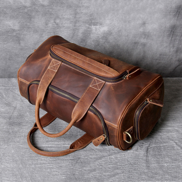 Túi xách du lịch da bò kiểu dáng cổ điển - 841389