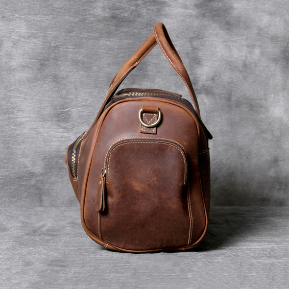 Túi xách du lịch da bò kiểu dáng cổ điển - 841389