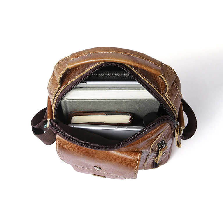 Túi đeo chéo da thật nam cá tính - 1128303