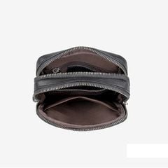 Túi da đeo chéo nam dáng đứng mềm mại thời trang - 1345874