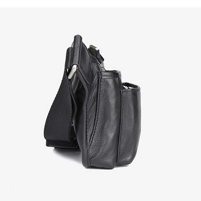 Túi nam da bò đeo ngực, bụng đa năng - 1475193