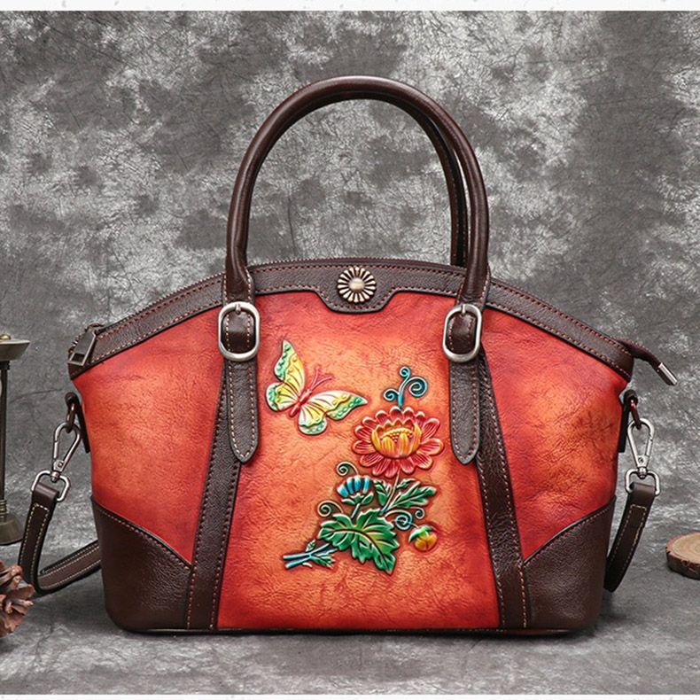 Túi xách tay, đeo chéo da bò nữ cách điệu - 2752030