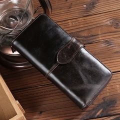 SALE LỖI NHỎ Ví dài cầm tay da thật - 91181