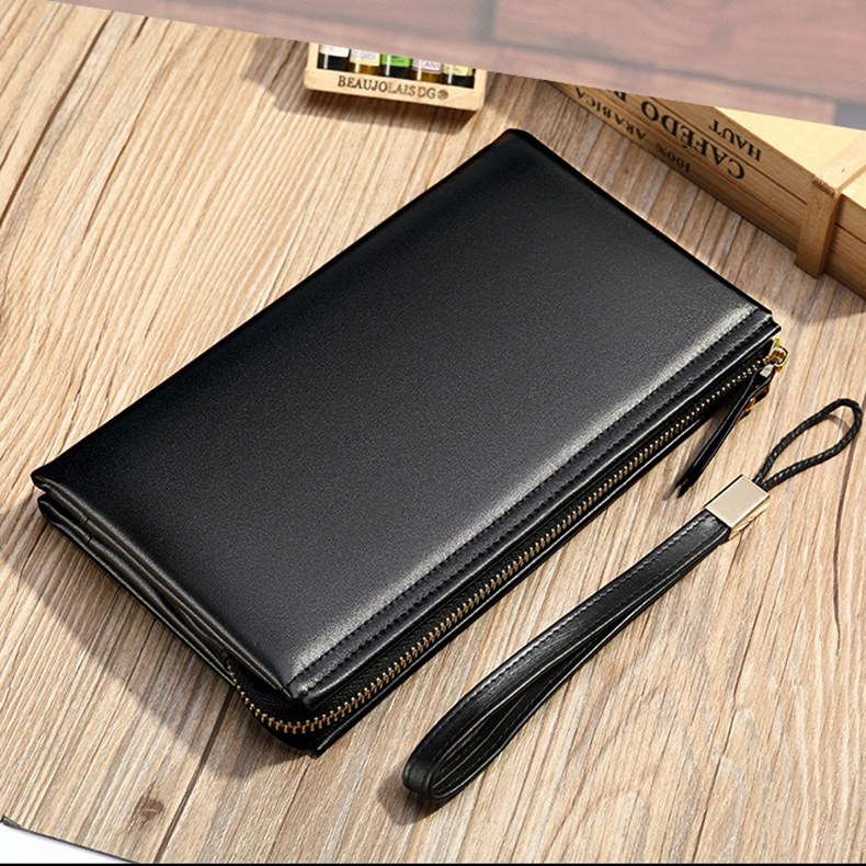 Ví Clutch cầm tay nam nữ da bò mềm - 3851656