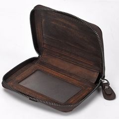 Ví da bò Retro nhỏ gọn có ngăn thẻ rời - 2281904