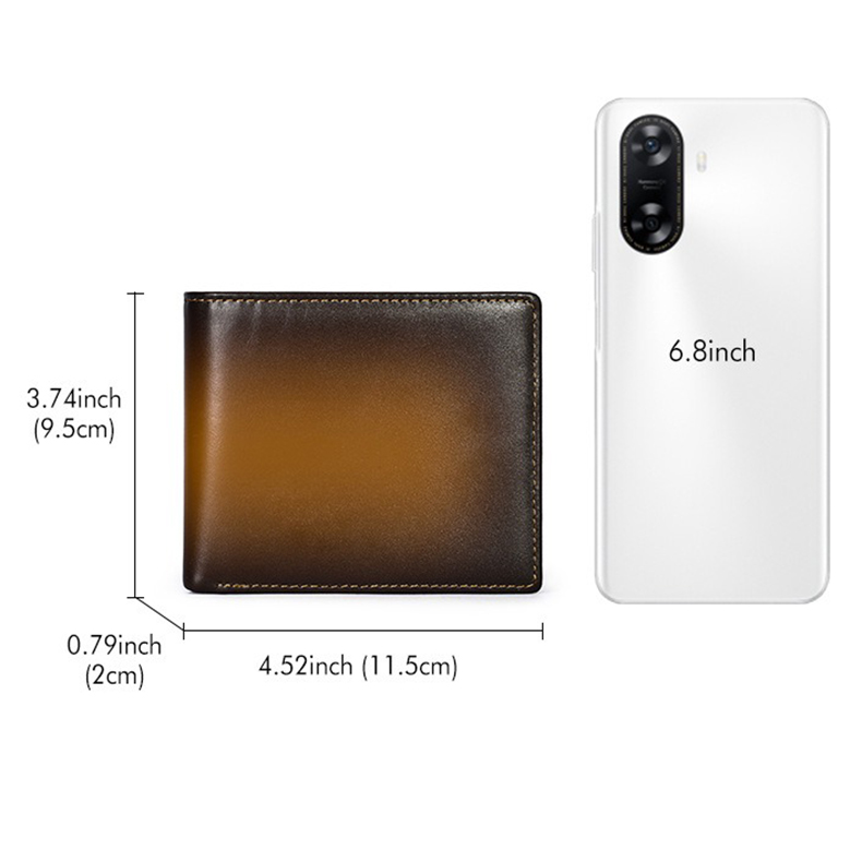 Ví da nam dáng ngang sang trọng, lịch thiệp - 4714036