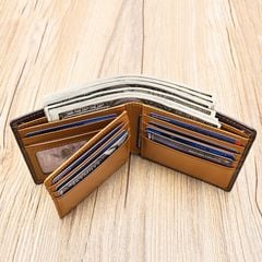 Ví da nam dáng ngang sang trọng, lịch thiệp - 4714036