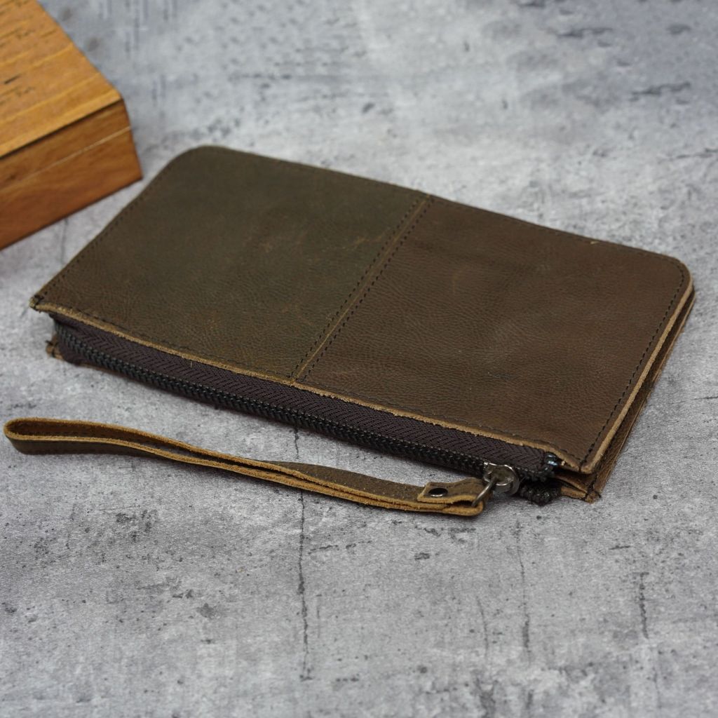 Ví dài cầm tay da thật phong cách sang trọng -9117