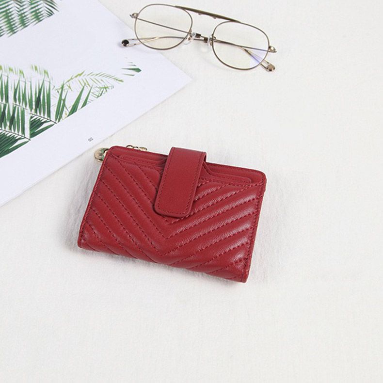 Ví nữ ngắn da bò tiện lợi, thời trang - 2722666