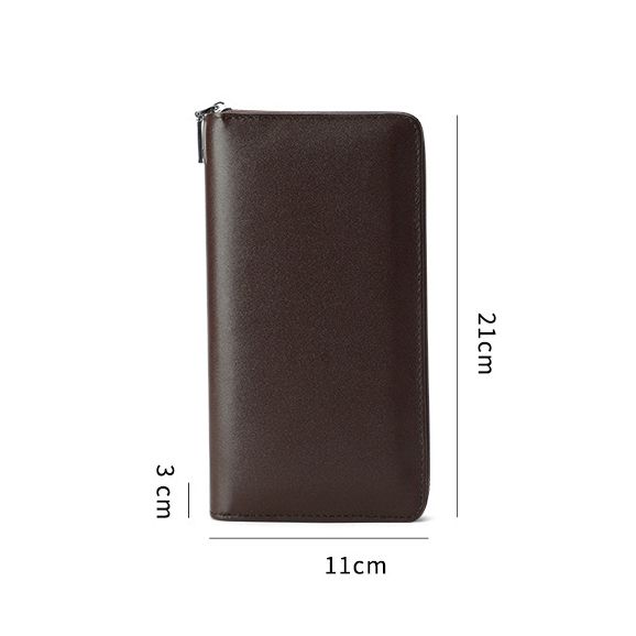 Ví dài cầm tay da thật một khóa - 2091512