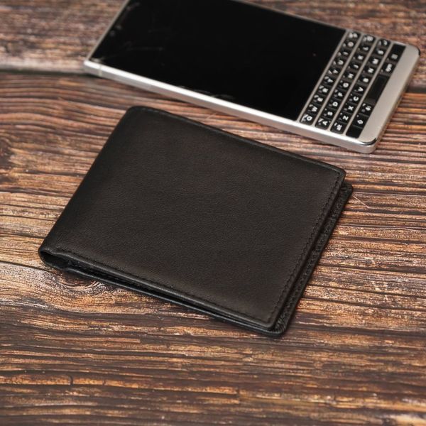 Ví da nam dáng ngang ngăn thẻ sau - 120829