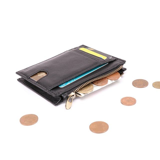 Ví da Mini siêu mỏng đa năng nhỏ gọn - 1661356