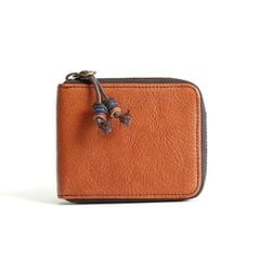 Ví ngắn nam nữ mini da bò retro - 1632849
