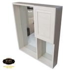  Bộ tủ Lavabo Nhựa - Carbon chịu nước Eurolife BLV-NC01 (Trắng) 