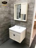  Bộ tủ Lavabo Nhựa - Carbon chịu nước Eurolife BLV-NC01 (Trắng) 