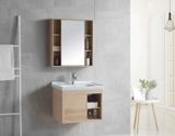  Bộ tủ Lavabo hợp kim Nhôm chịu nước Eurolife BLV-AL05 (Nâu nhạt) 