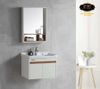 Bộ tủ Lavabo hợp kim Nhôm chịu nước Eurolife BLV-AL01 (Trắng nâu)