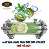  Máy lọc nước để dưới gầm chậu rửa, siêu màng lọc 0.1 micro vỏ Inox SUS 304 Eurolife EL-600UF, lắp trực tiếp với vòi rửa chén. 