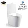 Bồn cầu 1 khối men sứ Nano tuyết, nắp đóng êm Eurolife EL-BC218 (Trắng) 