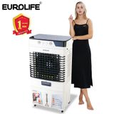  Máy làm mát không khí, làm lạnh nhanh, giảm tới 15 độ, chạy êm  Eurolife EL-Q2080 ( Đen-trắng) 