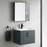  Bộ tủ Lavabo rửa mặt chất liệu Inox 304 kháng nước Eurolife BLV-IN01 ( Xanh) 