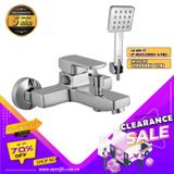  Bộ vòi sen nóng lạnh Đồng mạ Chrome Eurolife EL-DAISY 01 (Trắng bạc) 