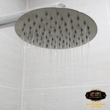  Bộ sen cây tắm đứng nóng lạnh Inox SUS 304 Eurolife EL-S918 (Trắng vàng) 