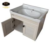  Bộ tủ Lavabo Nhựa - Carbon chịu nước Eurolife BLV-NC01 (Trắng) 