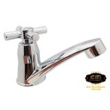  Vòi Lavabo lạnh nhựa ABS mạ Chrome Eurolife EL-LA05 (Trắng bạc) 