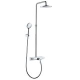  Bộ sen cây nóng lạnh Đồng mạ Chrome Eurolife EL-SC906 (Trắng bạc) 