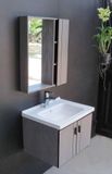  Bộ tủ Lavabo gỗ Polywood phủ Melamine chịu ẩm Eurolife BLV-PM01 Xám nhạt 