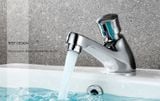  Vòi Lavabo lạnh nhấn hơi Eurolife EL-LL119 (Trắng bạc) 