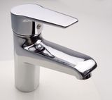  Vòi Lavabo nóng lạnh Đồng mạ Chrome Eurolife EL-AZA02 (Trắng bạc) 