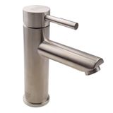  Vòi lavabo nóng lạnh Inox SUS 304 Eurolife EL-1202 (Trắng vàng) 