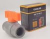 Van uPVC thân đúc bi nhưa ABS 42, 49, 60mm Eurolife EL-VN (Tay cam)
