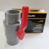 Van uPVC bi nhựa ABS 60, 90, 114mm Eurolife EL-V (Tay đỏ)