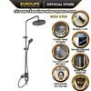 Cây sen nóng lạnh Đồng mạ tĩnh điện màu xám Eurolife EL-SC929 (Xám)